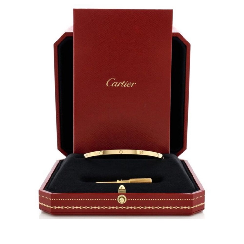 Cartier Love Bracelet 18k Small Yellow Gold 18cm